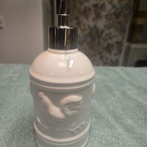 Home Essentials White Ceramic Dispenser